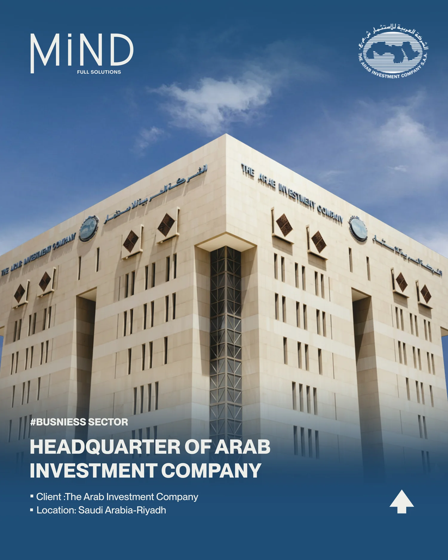MIND Awarded Headquarters Development Contract for The Arab Investment Company